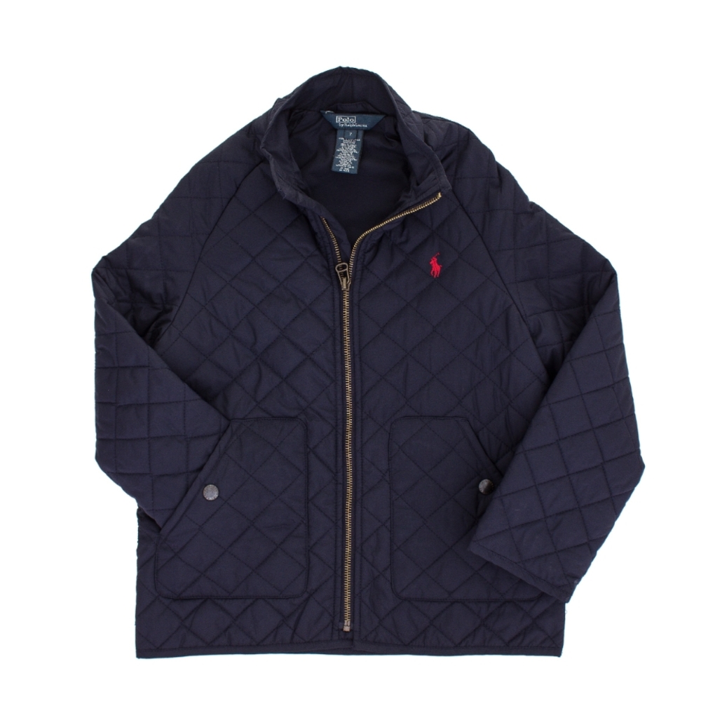 Polo Ralph Lauren Kids Quilted Jacket 24 Mo - Navy